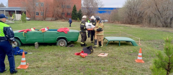 Студенты Медицинского колледжа стали частью масштабных соревнований по ЧС 1