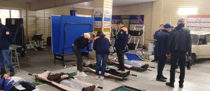 Студенты Медицинского колледжа стали частью масштабных соревнований по ЧС 5